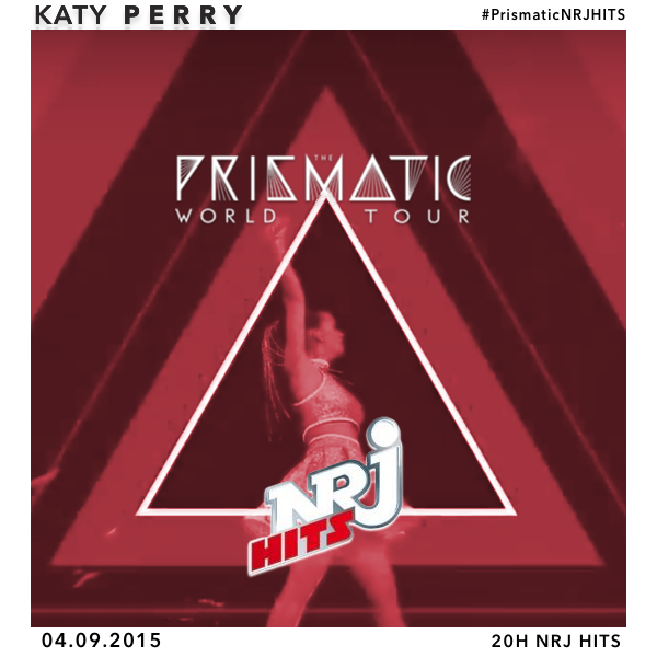 KatyPerryFrance's tweet photo. A NE PAS MANQUER Le film du #ThePrismaticWorldTour la dernière tournée de KP le 04 Septembre à 20H! #PrismaticNRJHits http://t.co/ZjO8ViZH8X