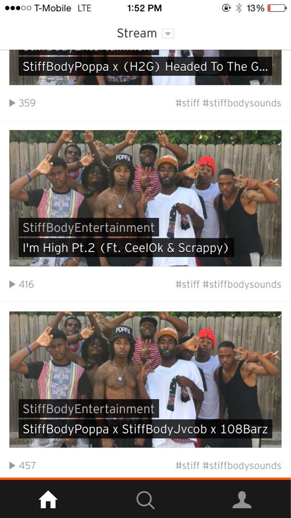 SBE_OFFICALPAGE's tweet photo. #StiffBodySounds #StiffBodyEnt 3 new songs dropped on SoundCloud... Go listen 🔥🔥🔥🔥💲💲 http://t.co/6QFsqPfGi9