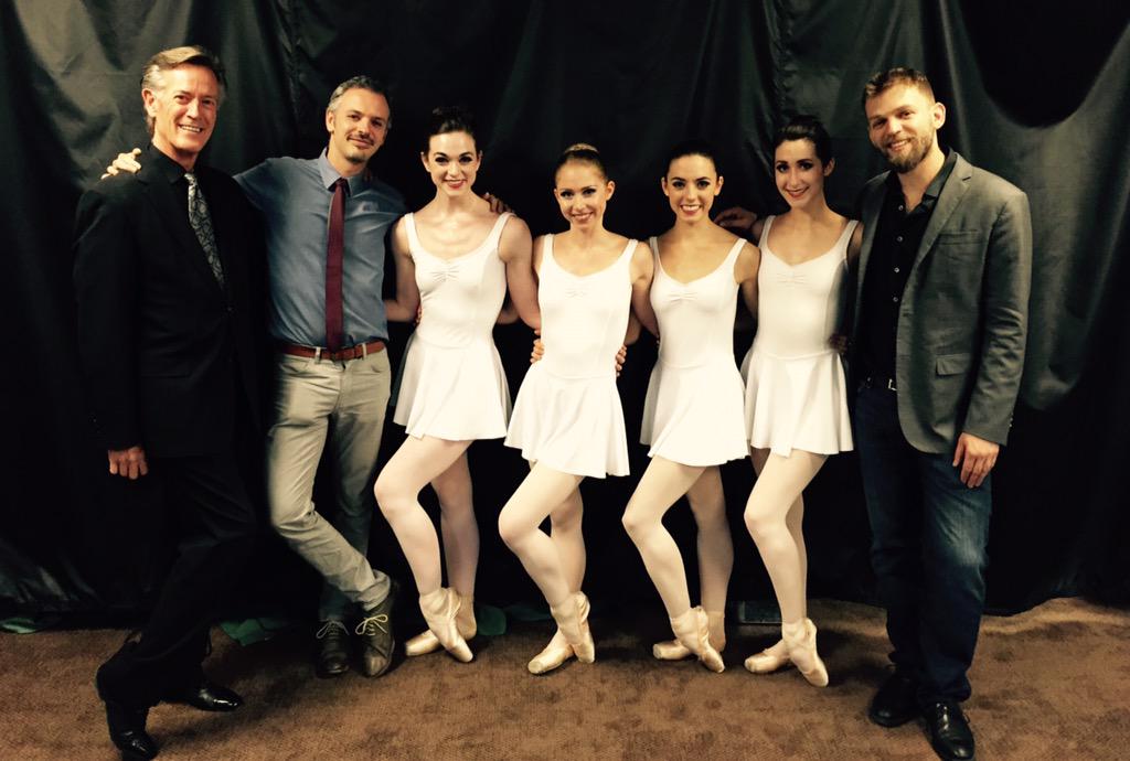 Brooklyn_Rider's tweet image. Such a pleasure doing Bach and #Balanchine w/ @ColoradoBallet @VailDance @johnnyg2703 #Cameron Grant - cj