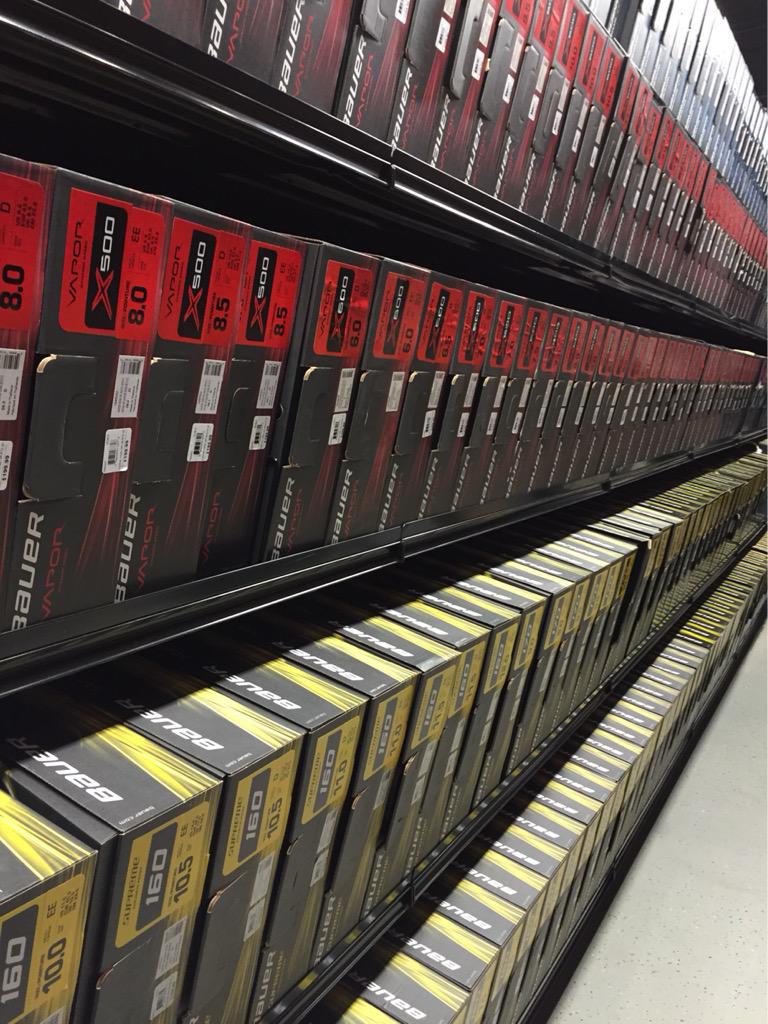 BauerHockey's tweet photo. Every model, every size. Come see for yourself on 8/15! #OTMStores More info here:  http://t.co/yscBMswjjM http://t.co/DMjLu8lBso