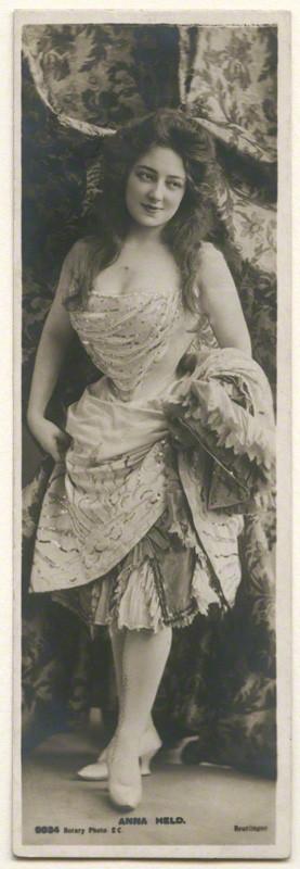 Stunning Image of Anna Held in 1895 