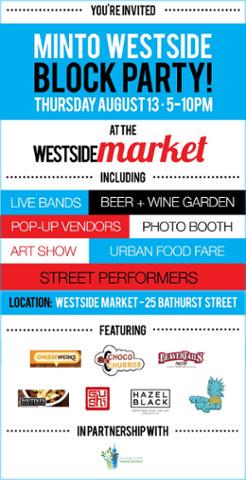 Market707's tweet photo. #WestSideBlockParty Thursday 5-10pm amazing vendors @CHEESEWERKS @GushiToronto @@CrownAnchorFood #BlockPartyTO http://t.co/r0QosZALOo