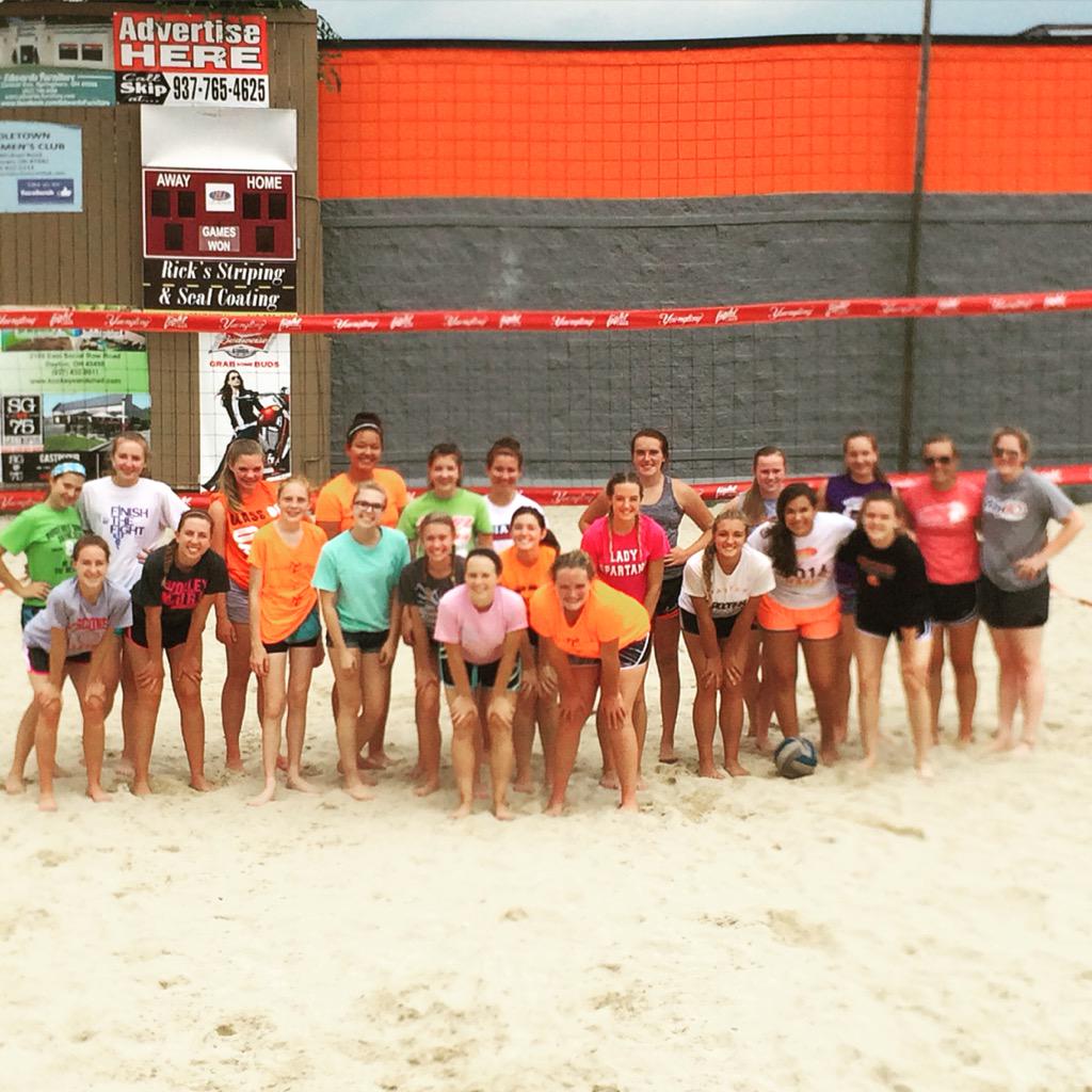 VBSpartans's tweet image. WHS LSVB Team Day 2015 #LSVB