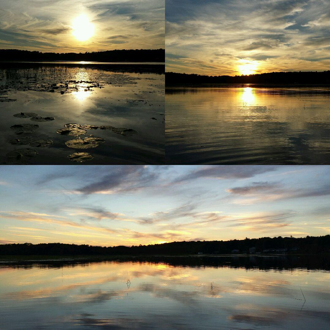 k_webb83's tweet image. Best #Nowheremoment of the weekend, watching the #sunset from a canoe on #pigeonriver @OnHighlands #emilypark