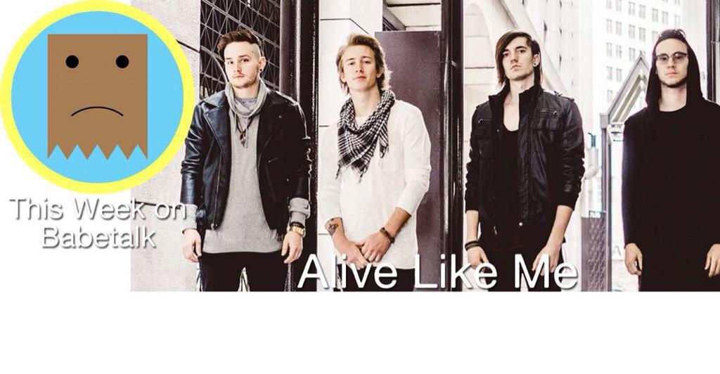 AliveLikeMeBand's tweet photo. Hey! Wednesday at 9pm Eastern Time, we are doing a podcast interview with @BabetalkShow ‼️ check it out! 😁 http://t.co/MBuSgK12Nm