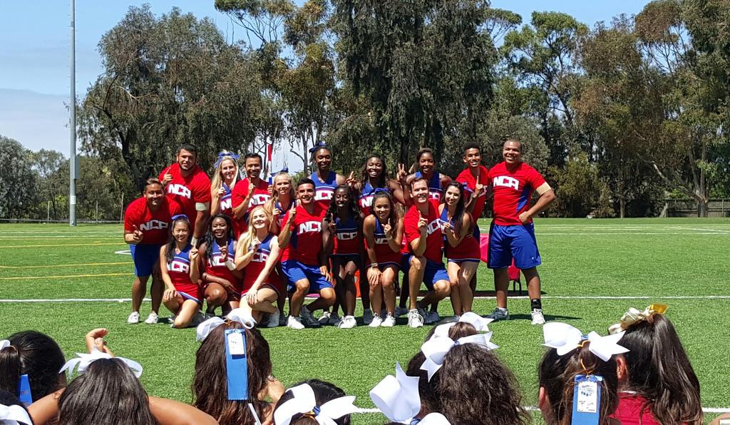 dnhs_cheer's tweet image. Great Staff, Great Camp! Thank you @NCAupdates #theworkisworthit #dosomething #gobegreat UCSD 2015