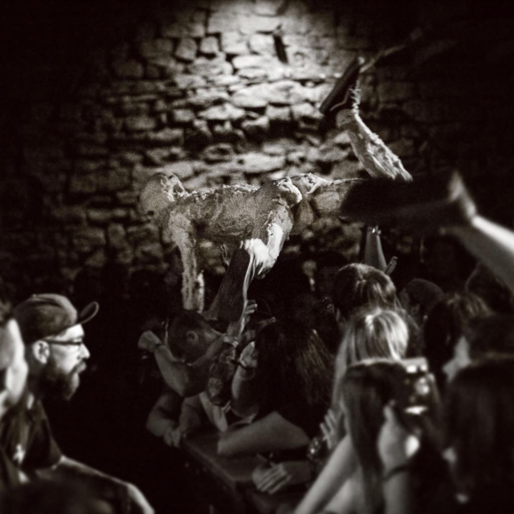sarahshootsppl's tweet photo. Daddy gets what daddy wants...stage dives.
#sarahshootspeople #creamdaddy #wreckingballatl #TheMasquerade http://t.co/ft4kJGXX9c