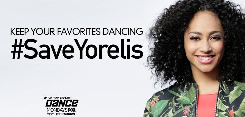 DANCEonFOX's tweet photo. Tweet NOW to #SaveYorelis! @ScreamYorelis #SYTYCDstreet #sytycd http://t.co/Fr2UgcJI1x