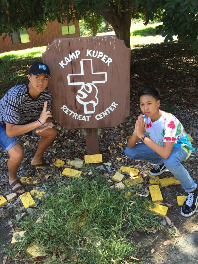 martinmamangun's tweet photo. camp wouldn't have been lit without these brothers #CampLit #ParanoiaBoyz #BlaaahhhLives #OCEAST 👬 http://t.co/i1qgxiLpGM