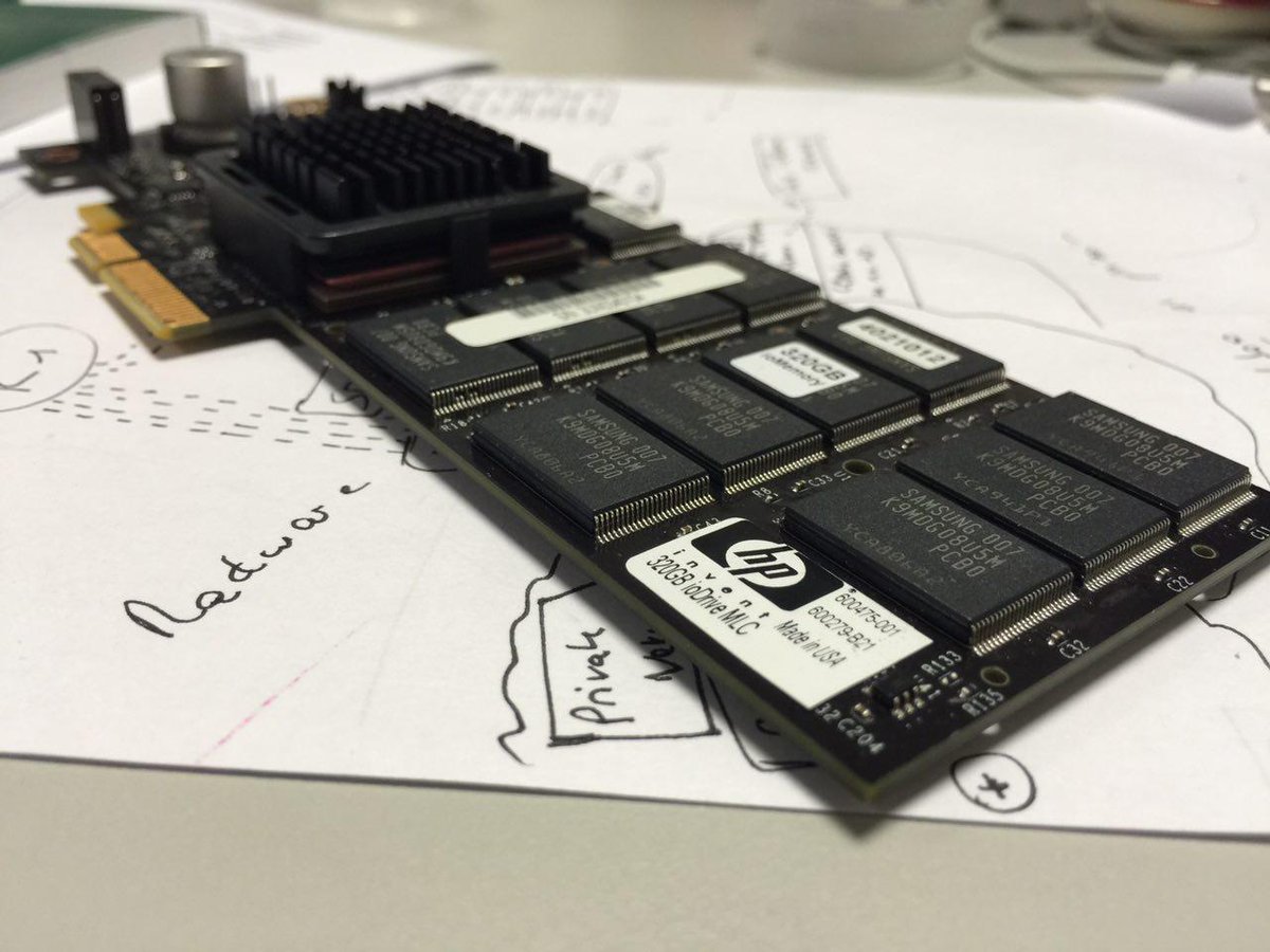 pulseheberg's tweet image. Une de plus... #FusionIO #ioDrive #pciexpress #cache