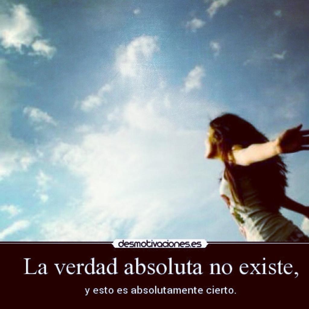 tamarareinventa's tweet photo. Existe tu verdad, mi verdad y lo que verdaderamente ocurrio... No existe la verdad absoluta... http://t.co/k8SqXEY0fD