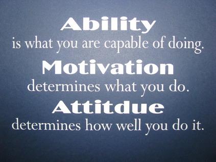 wordsforcheer's tweet photo. Attitude is everything. http://t.co/dFkYZKyYm0