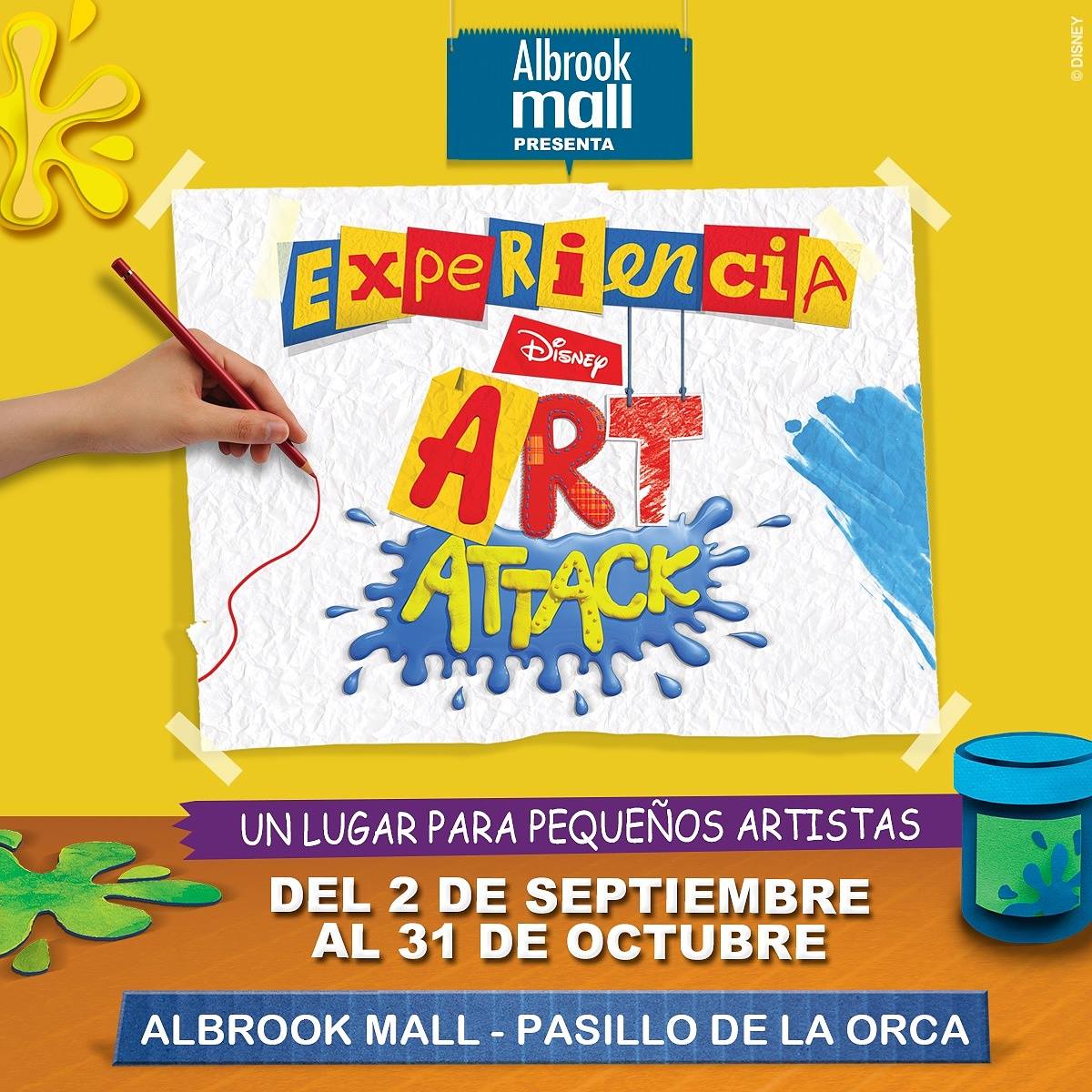 showpropanama's tweet image. Los peques de la casa se convertirán en grandes artistas con #ArtAttack de Disney. Boletos a la venta en Metro Plus.