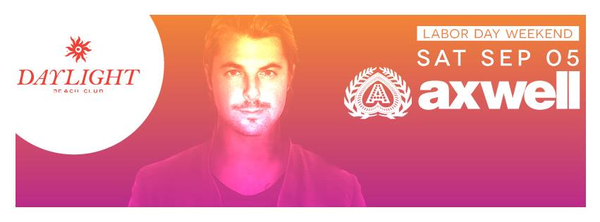 SLEMusic's tweet photo. @Axwell will be keeping the #LDW15 party going in #Vegas at @DAYLIGHTVegason SAT 9/5! Tix: http://t.co/fS3vmO840r http://t.co/47U77KmlPl