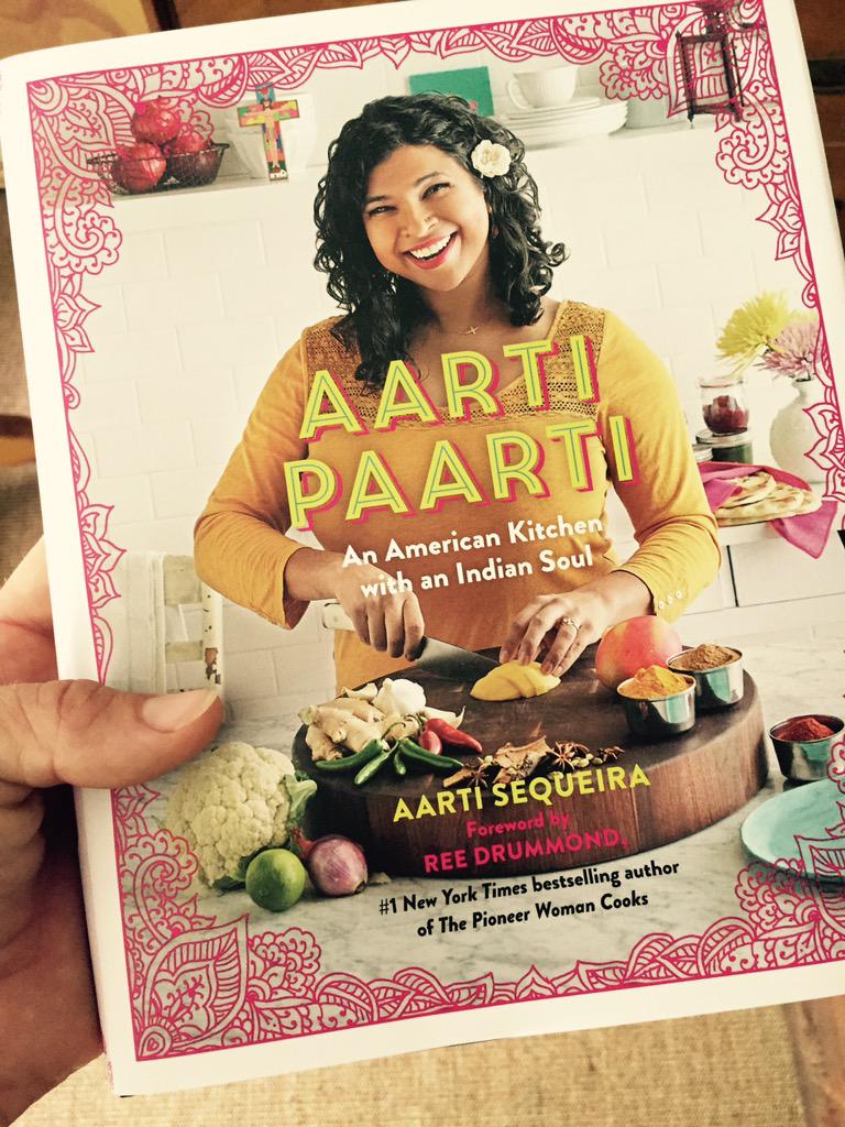 NeverWes's tweet photo. @aartipaarti This came in the mail today and I couldn't be happier. Quick perusal shows good food to come. Thank you http://t.co/pkCns85GBW