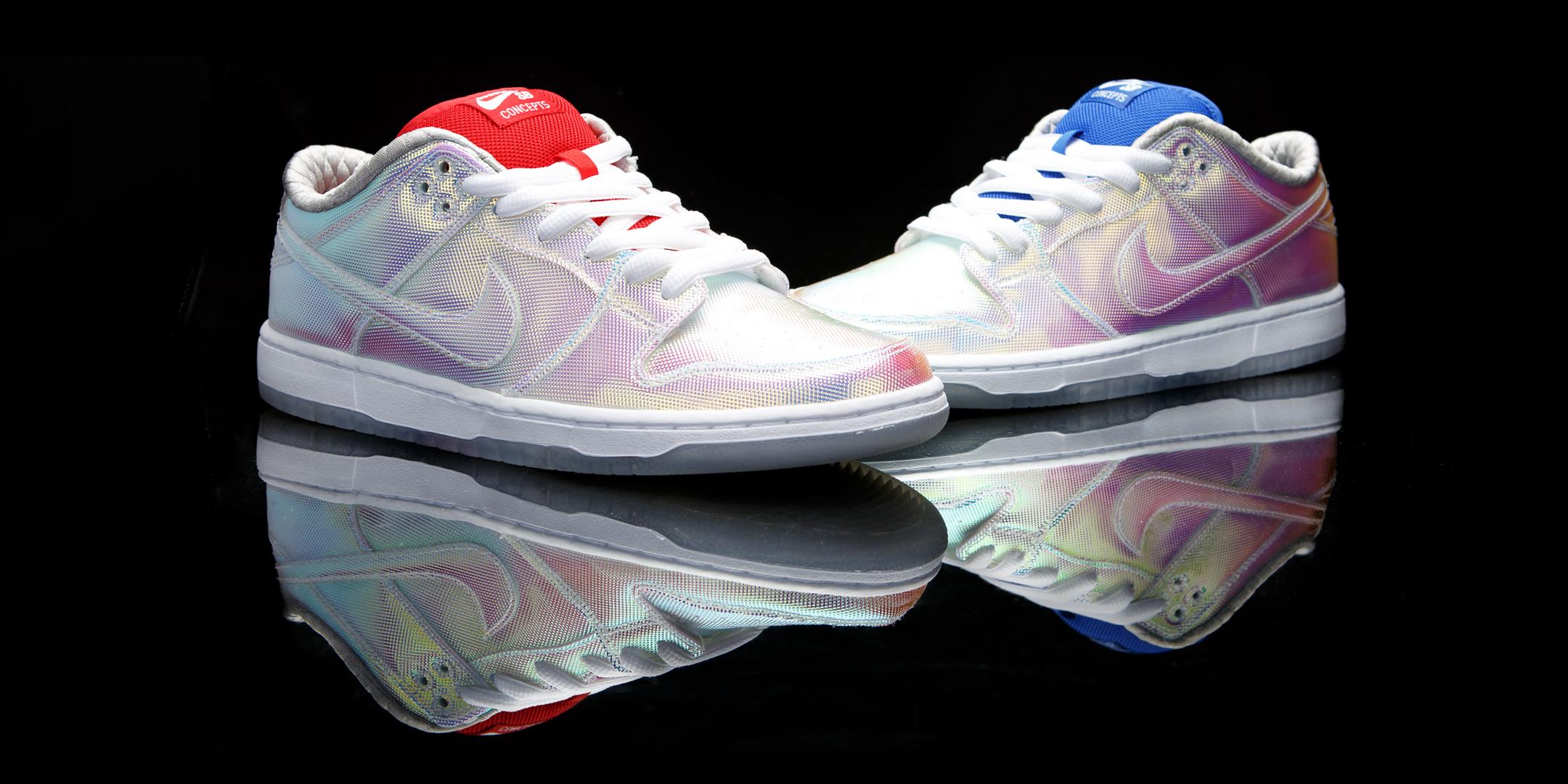 Flight Club on X Concepts x Nike Dunk Low SB Holy Grail. SHOP http t 0xDRKUePwe http t 19I8c33utE X