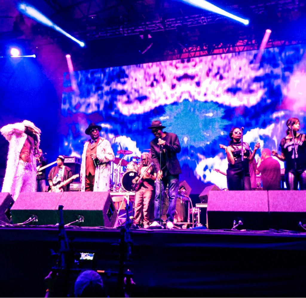 cdeaker's tweet photo. @george_clinton An amazing show, awesomeness set to stun. The most fun @ a gig for years #wilderness15 #onthefrontrow http://t.co/bW66zJVoTS