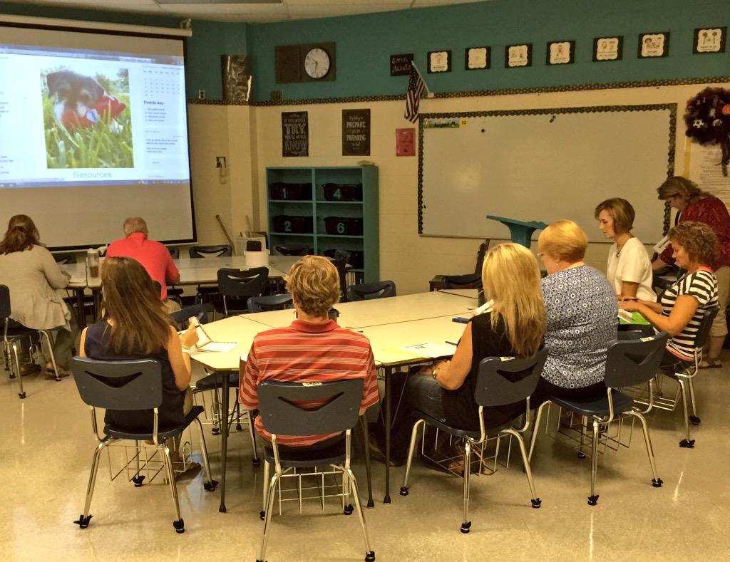DrWTBlack's tweet photo. Great day at @OPMSRaiders:  @jodyfuller was our guest speaker followed by tech. marketplace for teachers! #WHYUS http://t.co/07rPq9coVm