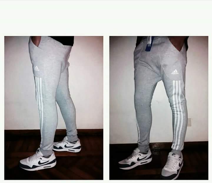 jogging chupin hombre adidas
