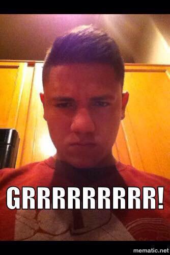 goochsquad123's tweet photo. When your sister tells on you http://t.co/L1jOnagiHY