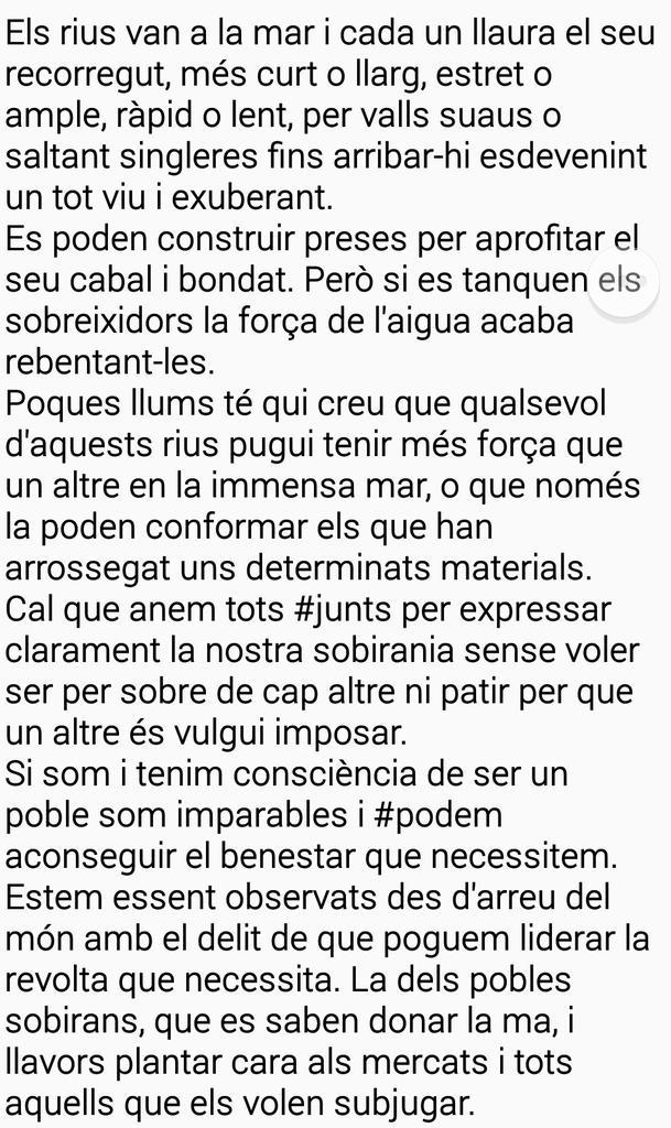 florencimp's tweet photo. Els rius van a la mar
http://t.co/HtPll4NeQE
Gràcies @AdaColau #jSanchez @lluisRabell #aMas @herrerajoan #dFernandez http://t.co/oJxuS4bNxI