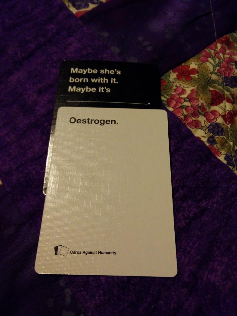 Transgfproblems's tweet image. Sorry fiancée #cardsagainsthumanity