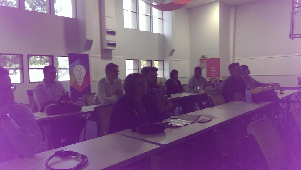 epicenterABQ's tweet photo. .@builtinnm kicking off now, hearing about jobs in the community! #CivNet #SWSoftware #NMMutual @hermesdevelop & more http://t.co/Di0eBmzzLv