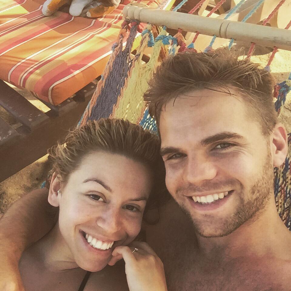 sandybeales's tweet photo. It's been the most incredible 2 years, happy anniversary @shannarebold http://t.co/XKLtBdMJen