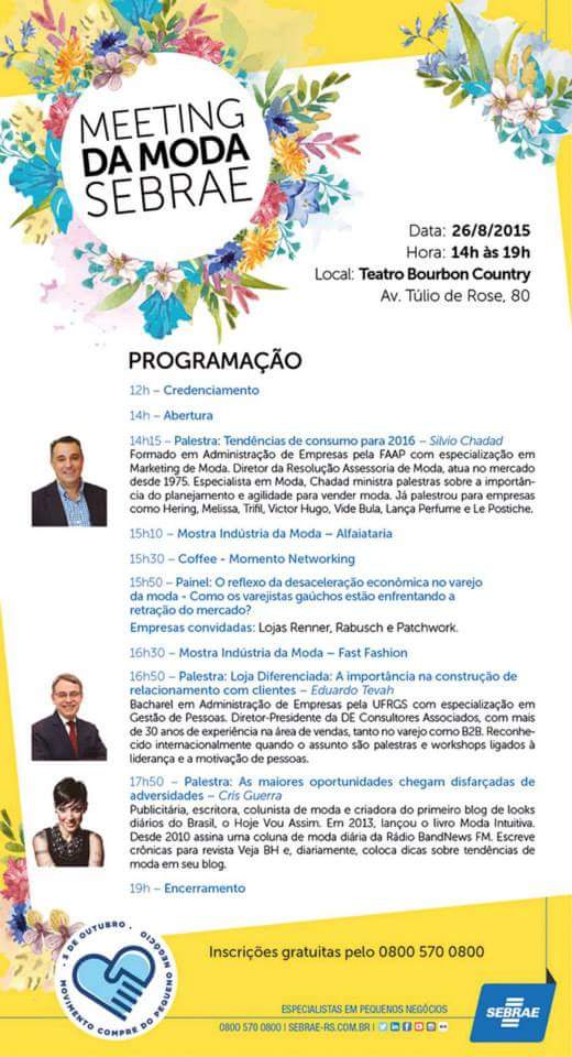 jln_fraccaro's tweet image. Meeting da moda Sebrae  - Estaremos lá! #vemconhecer #modagaucha #juliannafraccaro #verao2016 #alfaiataria