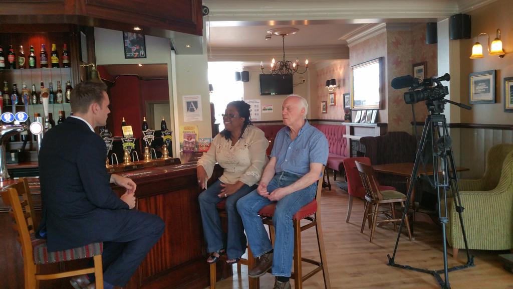 AntwerpArmsAsoc's tweet photo. We're making news @gbbf today. Watch our story between 6-7pm on @itvnews tonight #Tottenham http://t.co/XCelalnUJT