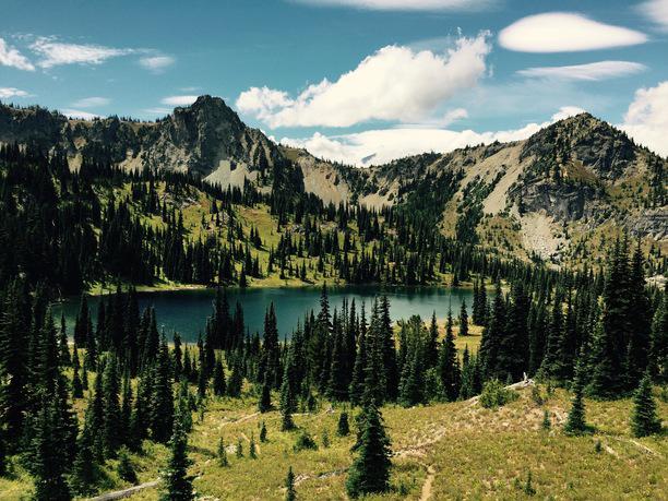 tove's tweet photo. For a mere three mile hike, you too can camp at Upper Crystal Lake. @ Upper Crystal Lake http://t.co/CAISwyV3XJ http://t.co/TcpdWHmqDa