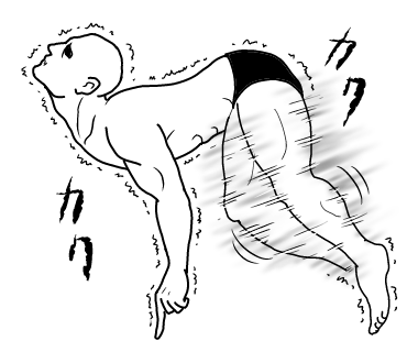 今考えると正気の沙汰とは思えない・・・
没スタンプ
『生まれたてのマッチョ』 
