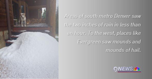 9NEWS's tweet image. More than 2 inches of rain in south metro area on9news.tv/1Tiw7Js