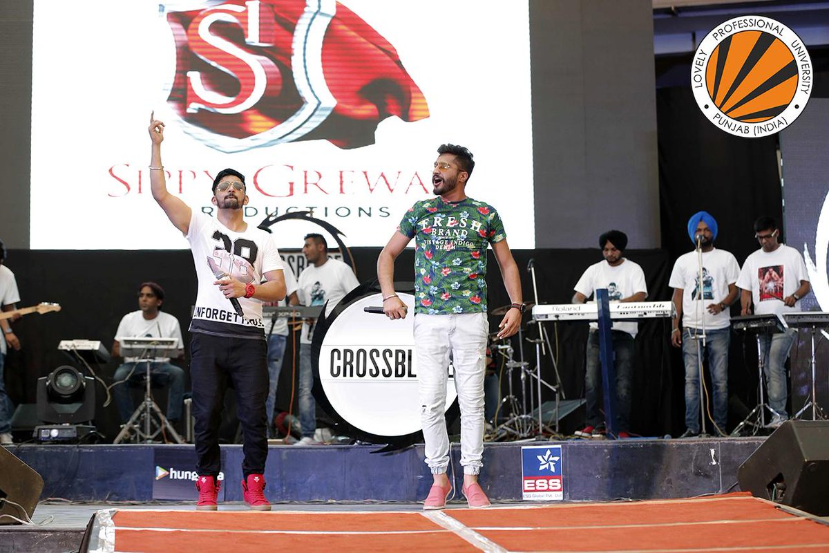 lpuuniversity's tweet image. The performance by Crossblade was a grand finale to #FreshmenInduction 2015. #Gippy #Zora #Babbalrai #Jassi nailed it