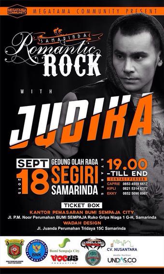 "@riduan_29: <a href="/FendyDeWA/">Fendy DeWa</a> Are u ready to rock?? #SMDRomanticRockWithJudika 18 sept 2015 gedung olahraga Gor Segiri SMD "