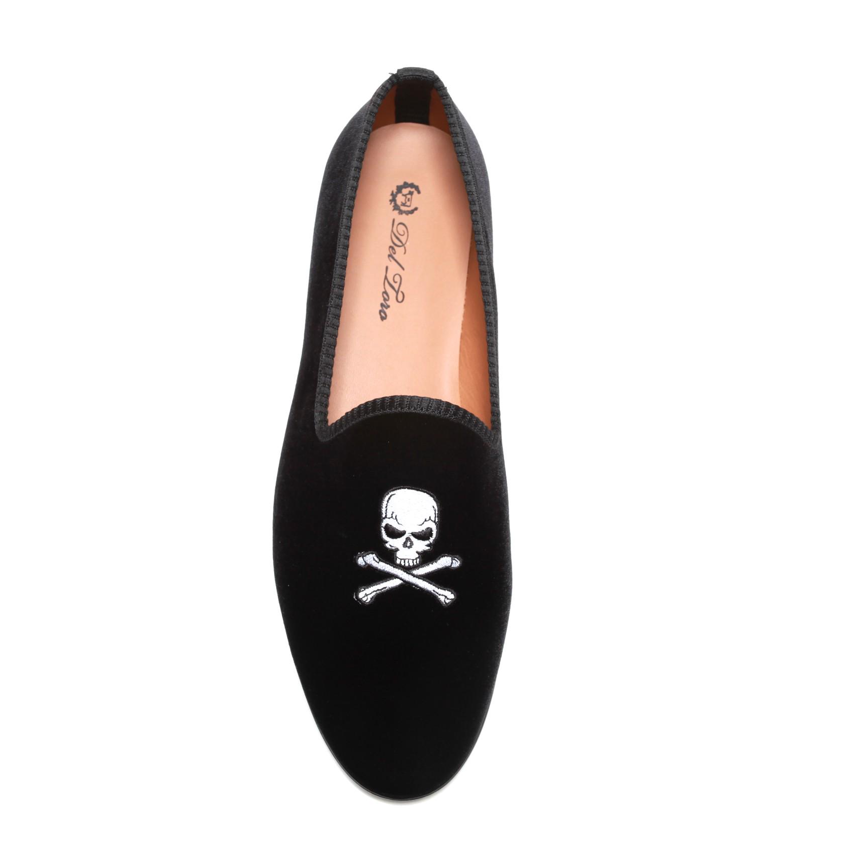 Del toro shop skull loafers