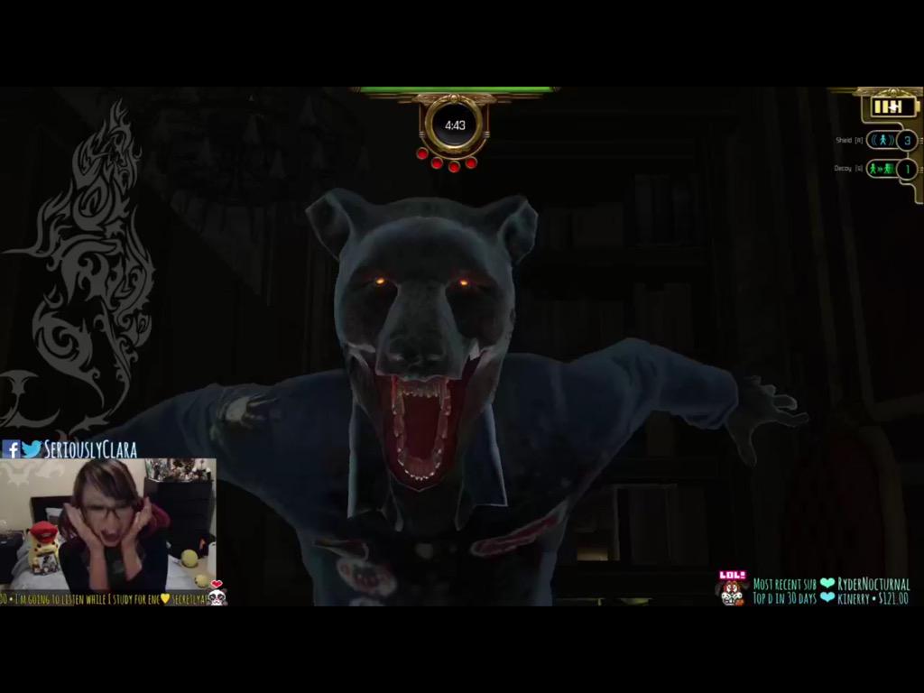 thc_725's tweet photo. I'm honestly crying 😂 @seriouslyclara #DeadRealm #JumpScareTime http://t.co/qagPCLtFYe