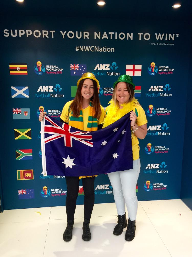 Aleishaford4's tweet photo. #nwcnation Go @AussieDiamonds ! http://t.co/HbVOKsNODQ