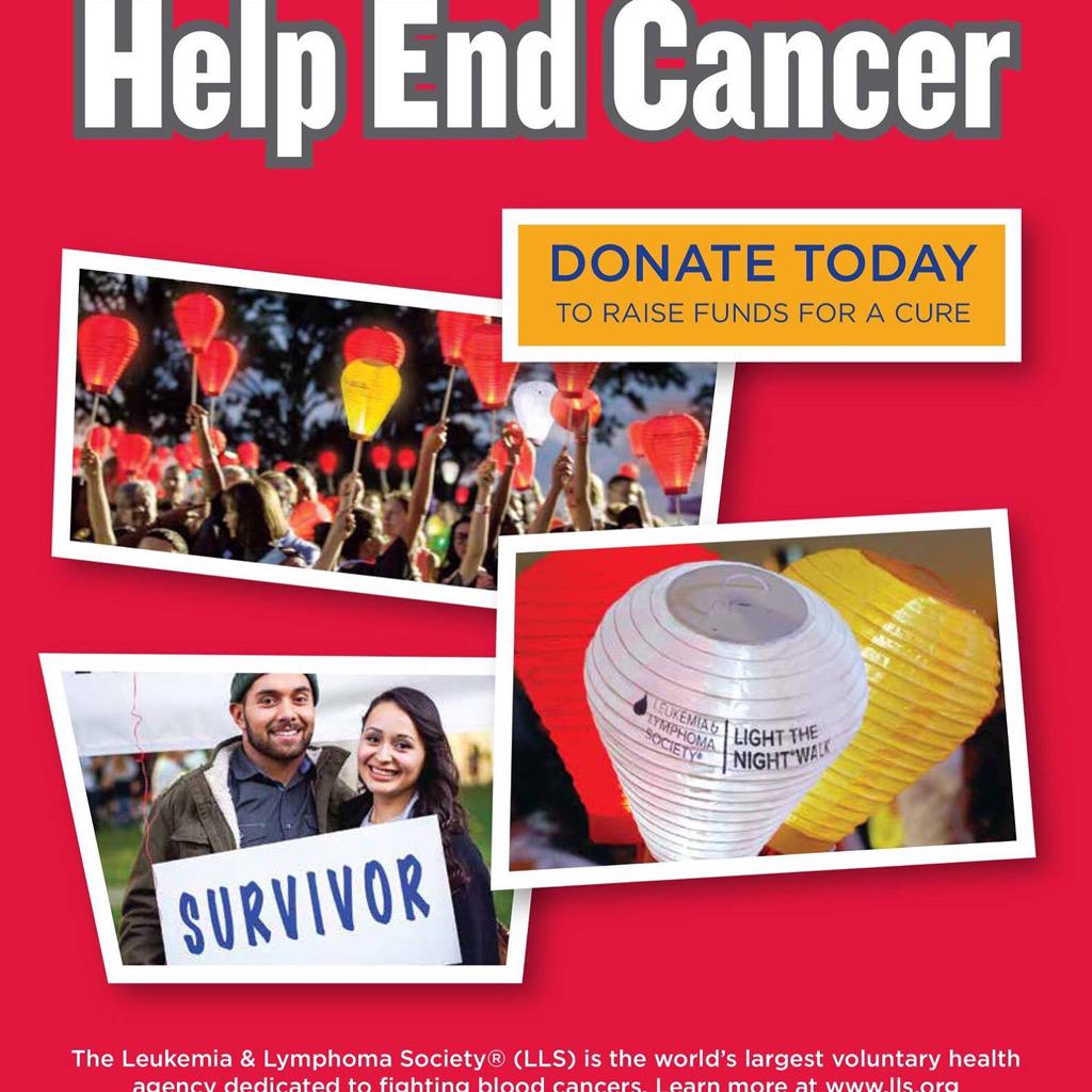 GACOD7's tweet photo. Come help us raise funds for a cure!! #helpendcancer  #lightthenight  #LLS http://t.co/1jNTsk27vi