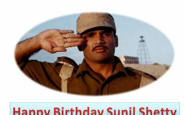 Happy birthday to Bharat Maa ke Sachche \Sapoot\ - Sunil Shetty 