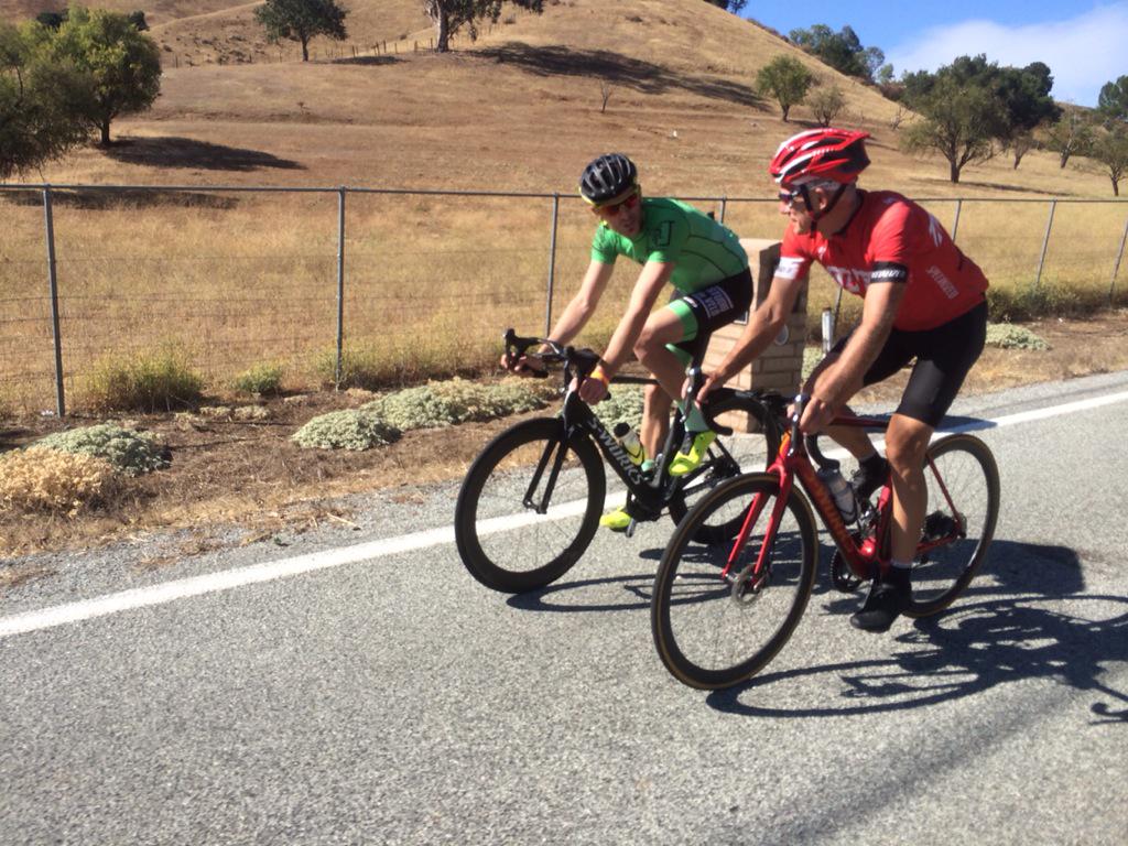 Big thanks to @therealLangster #legend and <a href="/SSirotti/">Simon Sirotti</a> #giantkiller for the hot laps  of Morgan Hill today #VengeViAS