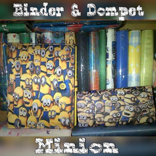 Binder + dompet minion | only 150k | more info : 089695312621 / Line : Ekalmuslih