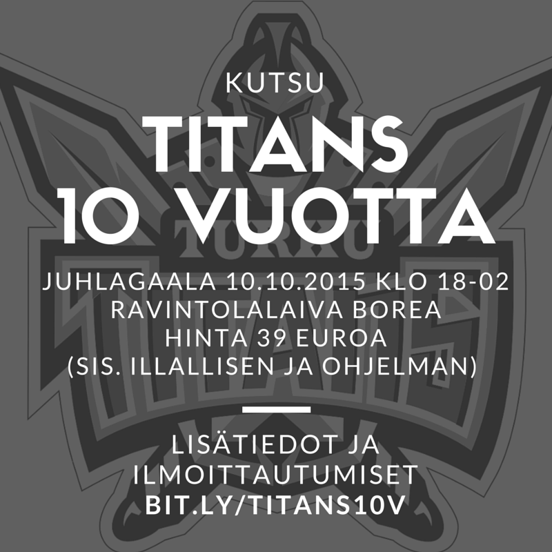 #titans10v-kemut 10.10.2015 Pistä tanssikengät plankkiin ja ilmoittaudu mukaan bit.ly/titans10v