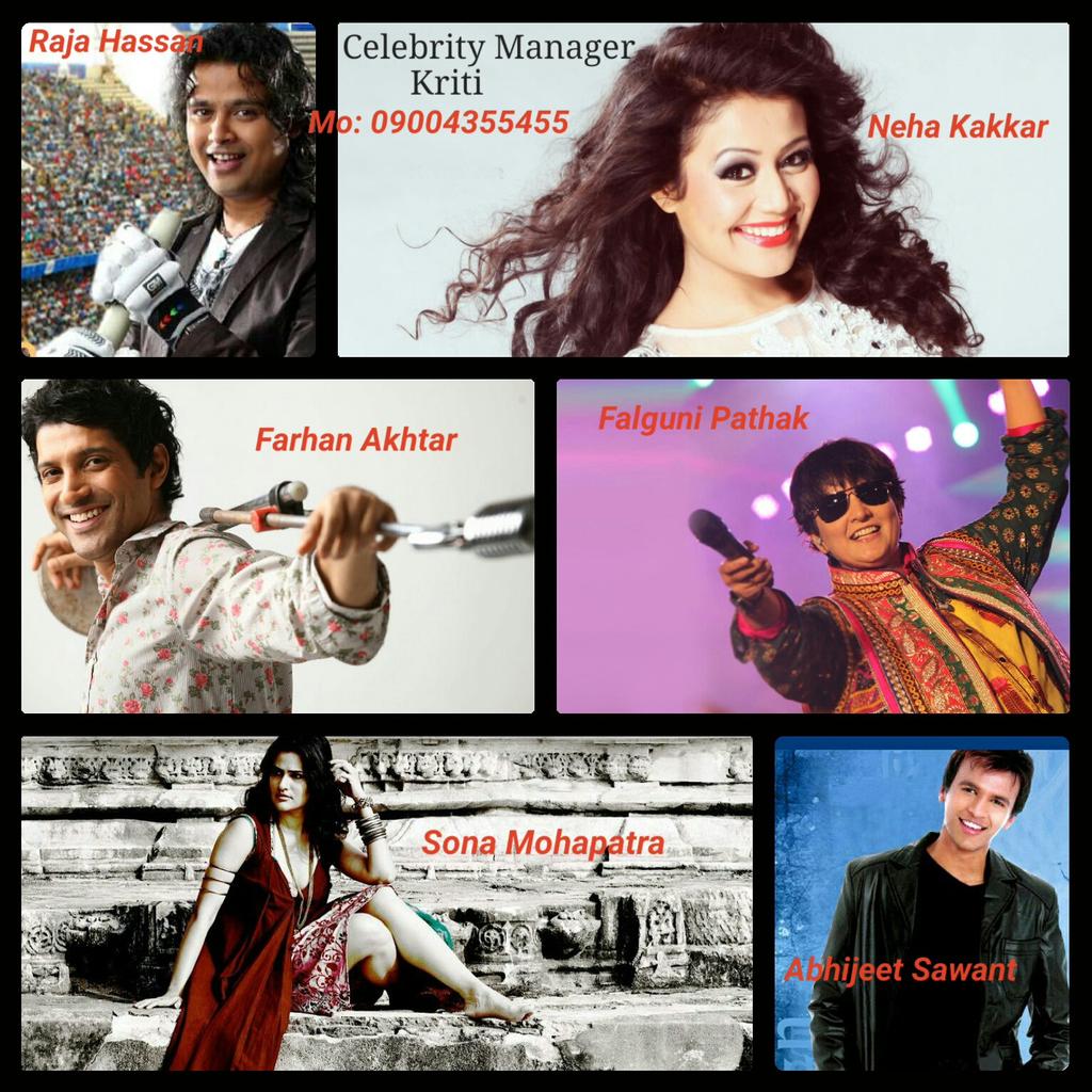 CelebManagerKri's tweet photo. Top Singer Available 4 ur Upcoming Events...
For Bookings Contact Celebrity Manager Kriti 
Mo: 09004355455 http://t.co/WNr5hXNJvR