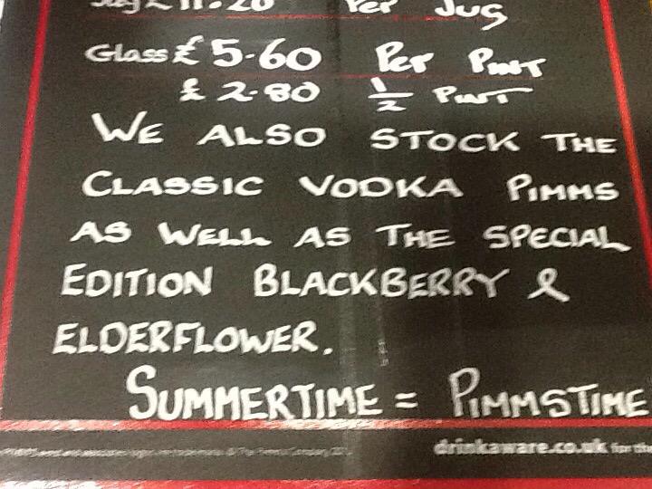 Just about Pimms Weather! #relax