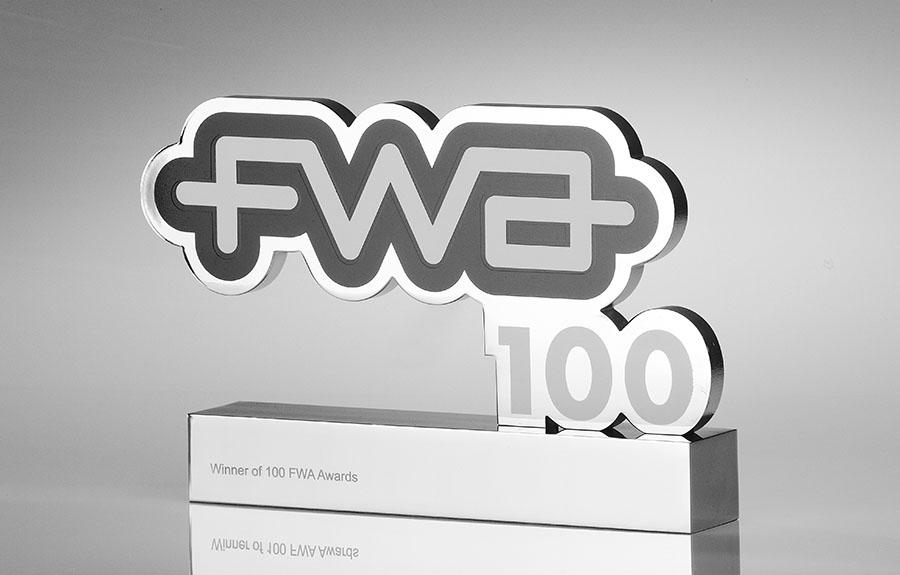 fwa's tweet photo. FWA 100 Club has a new member: Congrats @MediaMonks for 100 amazing FWA wins. Enjoy the rarest digital trophy ever! http://t.co/Yah7a04ucO