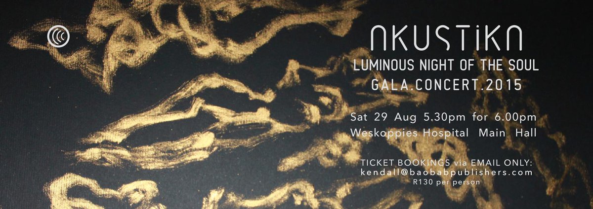 Akustika_Choir's tweet photo. NB! Tickets are selling out fast! 
Book your tickets now by simply sending an email to kendall@baobabpublishers.com http://t.co/AehwGa7jNO