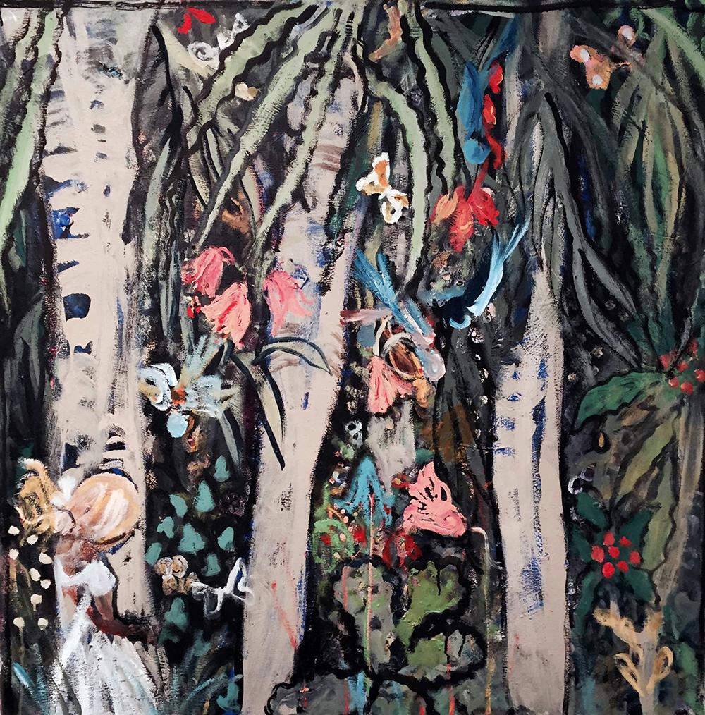 CooksHillGall's tweet image. ‘Rainforest II’| John Maitland | Mixed Media on Canvas | 110 x 110 cms | $6,600 | BUY &amp;gt; bit.ly/UjVs9a | #art