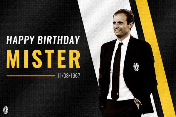 Happy Birthday... Massimiliano ALLEGRI
11 Agustus 1967 