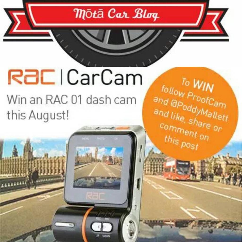 Follow <a href="/PoddyMallett/">Pádraig Mallett</a> and <a href="/ProofCam/">ProofCam</a> to enter our competition to win a dashcam. Good luck! #giveaway #motacarblog